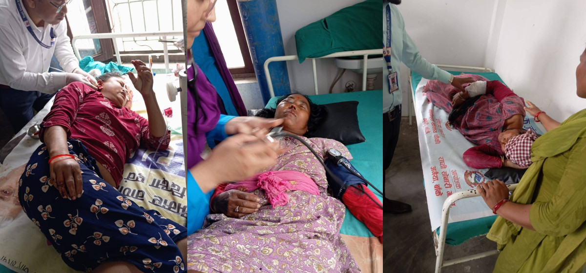 बाख्रा चराउन गएकी महिलालाई कुटपिट गरी सुन लुटपाट